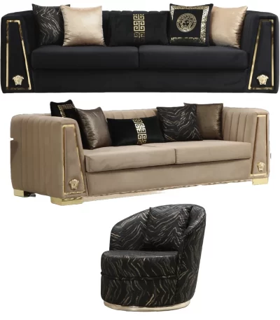 Reina Sofa Set 3 3 1 Luxury 12