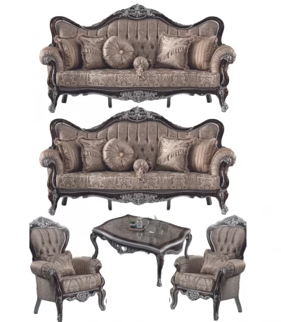 Reyyan Luxury Classic Sofa Set Avant garde