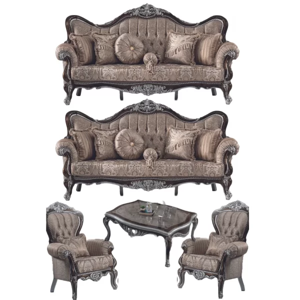 Reyyan Luxury Classic Sofa Set Avant garde