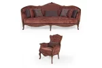 Rosa Luxury Classic Sofa Set Avantgarde 3 1 Sofa Turkey 14