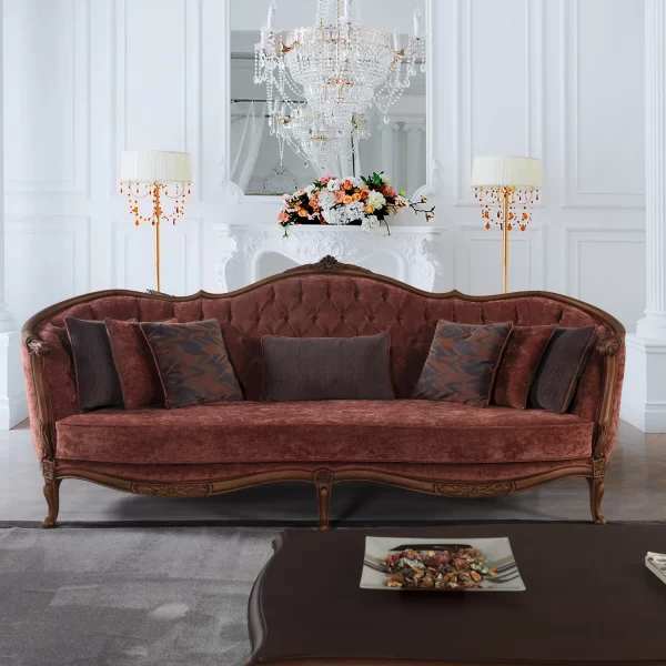 Rosa Luxury Classic Sofa Set Avantgarde 3 1 Sofa Turkey 3