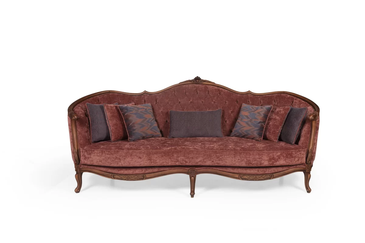 Rosa Luxury Classic Sofa Set Avantgarde 3 1 Sofa Turkey 6