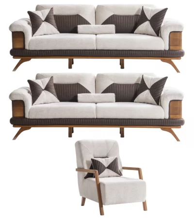 Salda Sofa Set 3 3 1 Modern Design 1