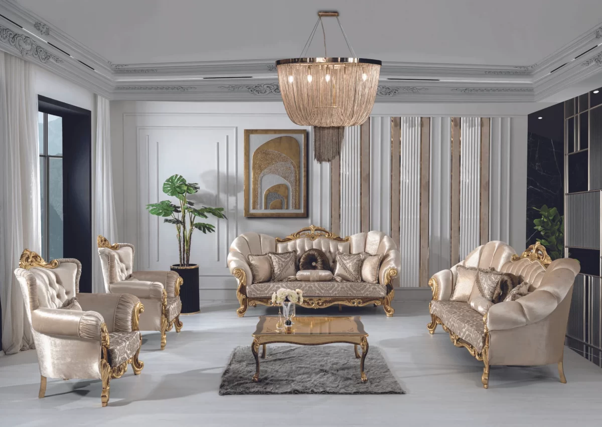 Silva Luxury Classic Sofa Set Avantgarde 10