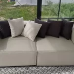 Soft Modular Sofa 2 Modules Reference 4