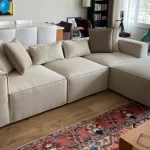 Soft Modular Sofa 3 Modules and ottoman Reference 3