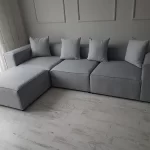 Soft Modular Sofa 3 Modules and ottoman Reference 5