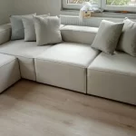 Soft Modular Sofa 3 Modules and ottoman Reference 6