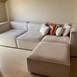 Soft Modular Sofa 3 Modules and ottoman Reference 9