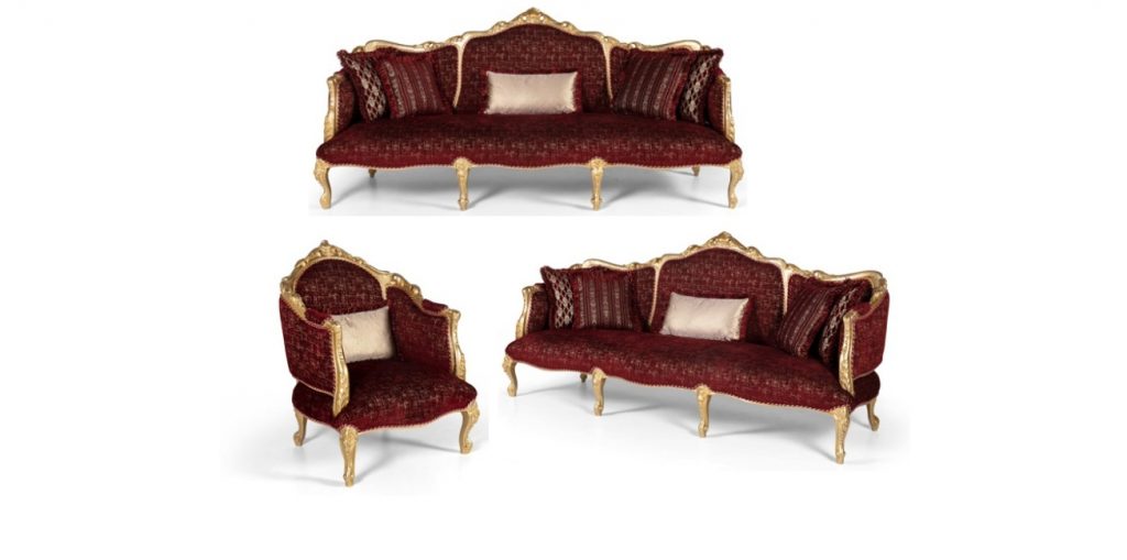 Victoria Luxury Classic Sofa Set Avantgarde 3 3 1 2