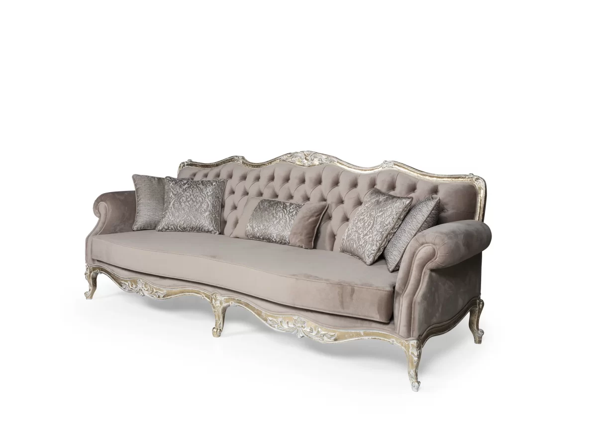 Vitis Luxury Classic Sofa Set 3 1 Avant Garde SofaTurkey 12