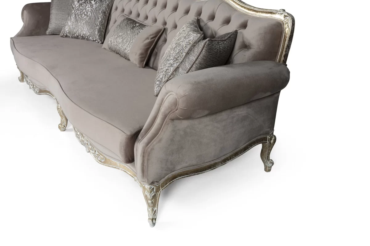 Vitis Luxury Classic Sofa Set 3 1 Avant Garde SofaTurkey 13