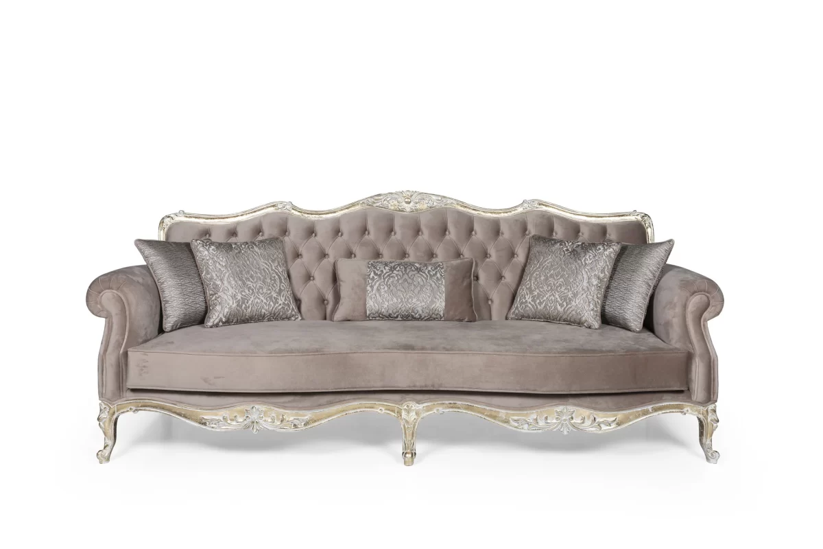 Vitis Luxury Classic Sofa Set 3 1 Avant Garde SofaTurkey 9
