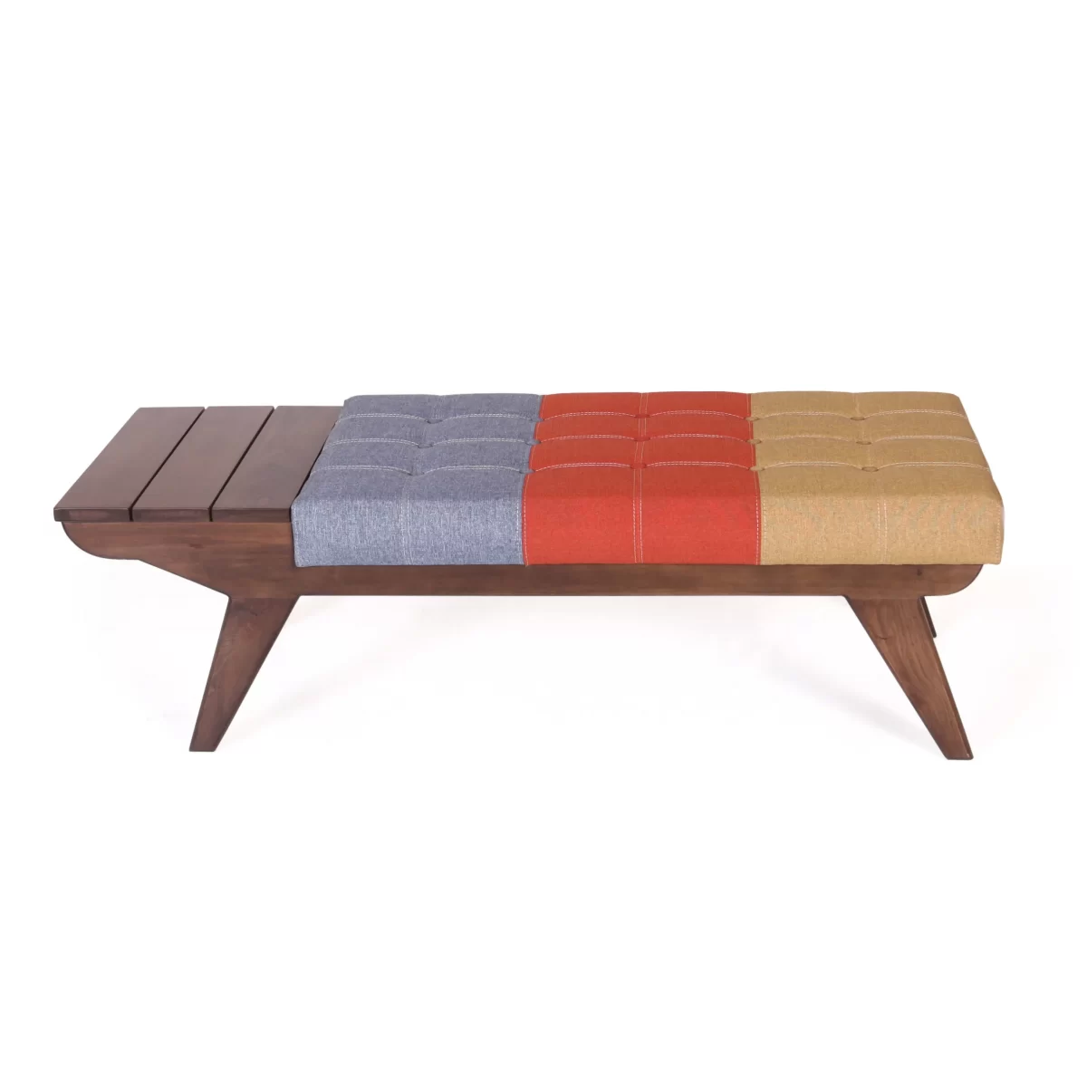 Woody Office Cafe Bench Double Seating