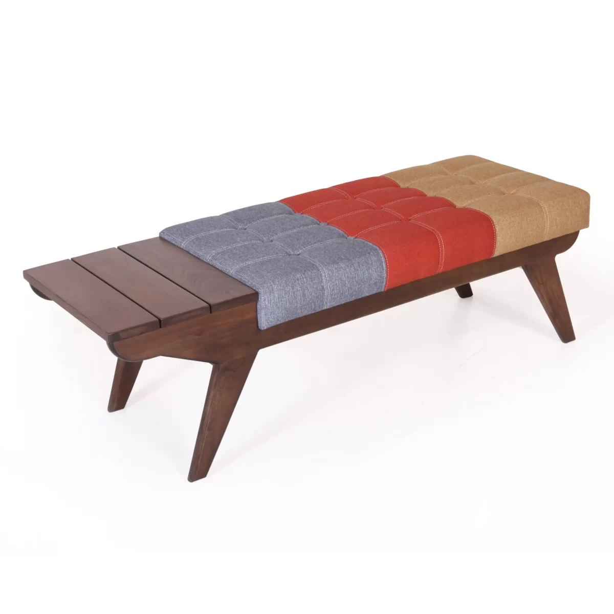 Woody Office Cafe Bench Double Seating 2