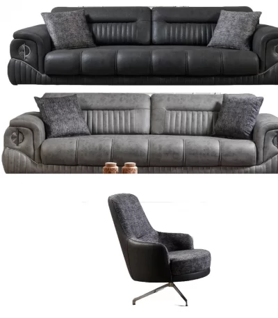 Yasmin Sofa Set 3-3-1 SofaTurkey