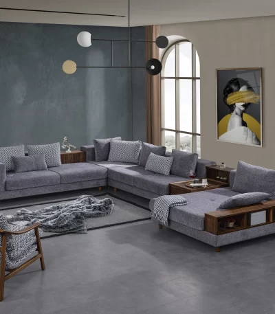 Zana Corner Sofa SofaTurkey