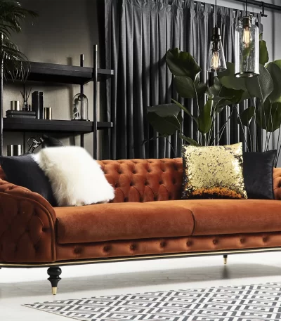 Zoe Sofa Set 3 3 1 Luxury 8