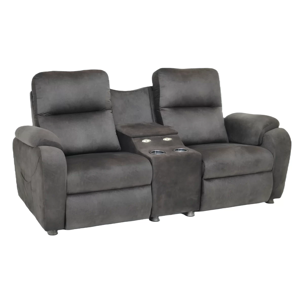 alis double recliner sofa electric reclining seat usb port cupholder 7