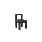 black chair luxury design