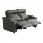 kayya double reclining sofa usb port cup holder automatic electric recliner chair 6