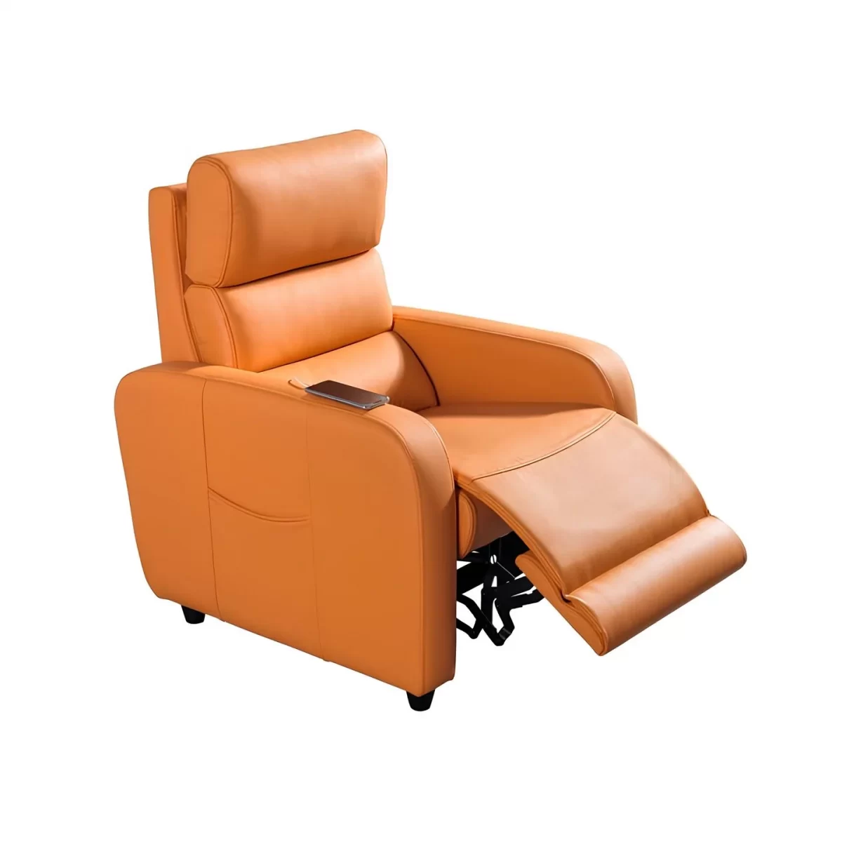 mari reclining sofa orange electric seat 5