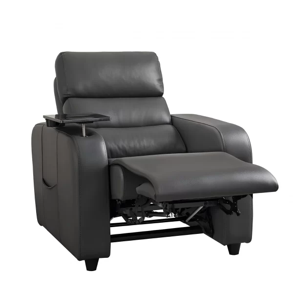 mari reclining sofa tray table electric recliner seat for home theater 8
