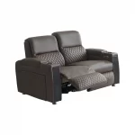 palma double reclining sofa electric recliner for home theater loveseat 3