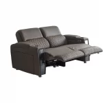 palma double reclining sofa electric recliner for home theater loveseat 4