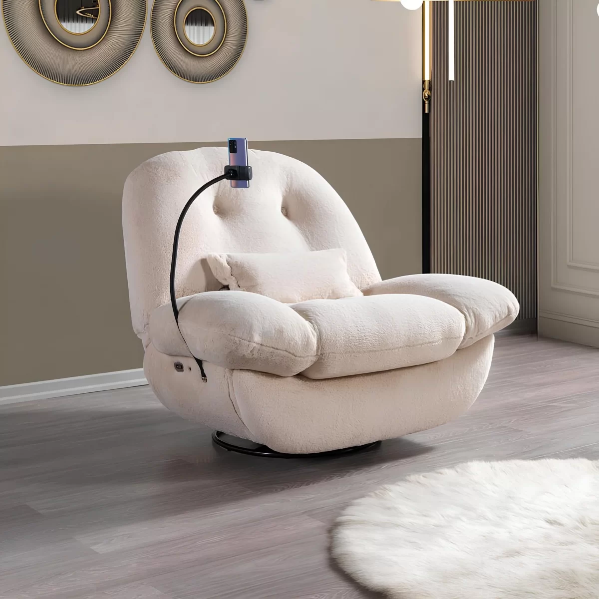 premium reclining sofa single rocking for home2