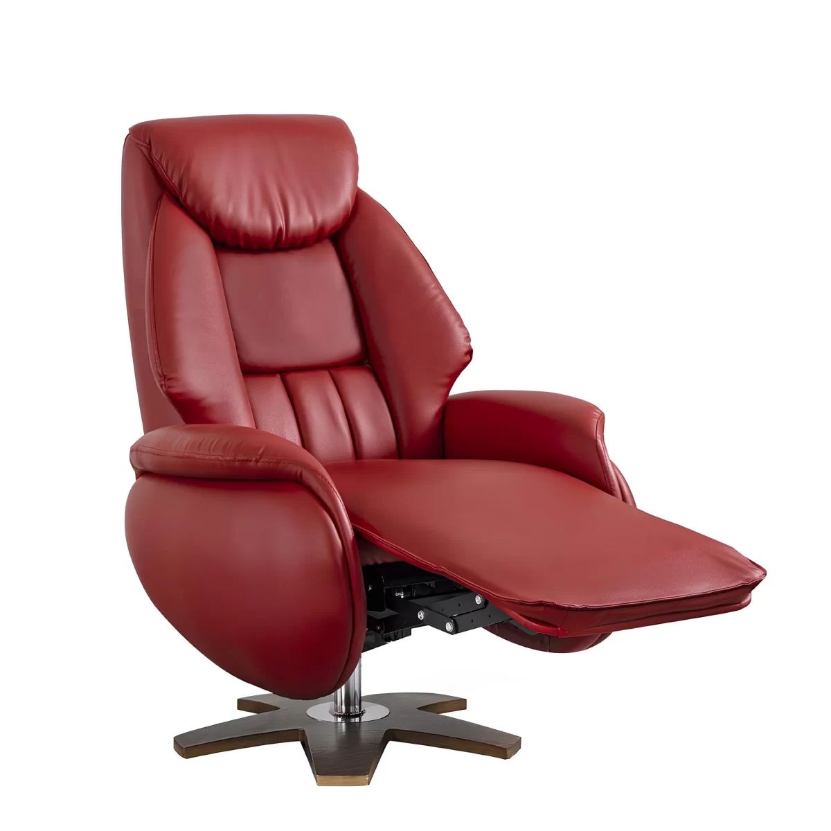 rodeo zero reclining sofa dad chair red 2