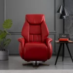 rodeo zero reclining sofa dad chair red 5