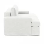 siesta modular sofa 2 modules off white linen feather 4