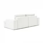 siesta modular sofa 2 modules off white linen feather 5