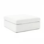 siesta ottoman off white linen feather sofaturkey7