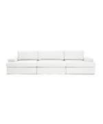 siesta pro modular sofa 3 modules off white linen 11