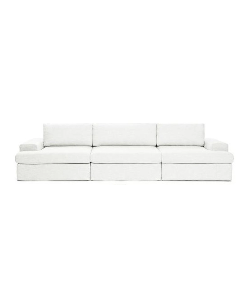 siesta pro modular sofa 3 modules off white linen 11