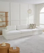 siesta pro modular sofa 3 modules off white linen 5