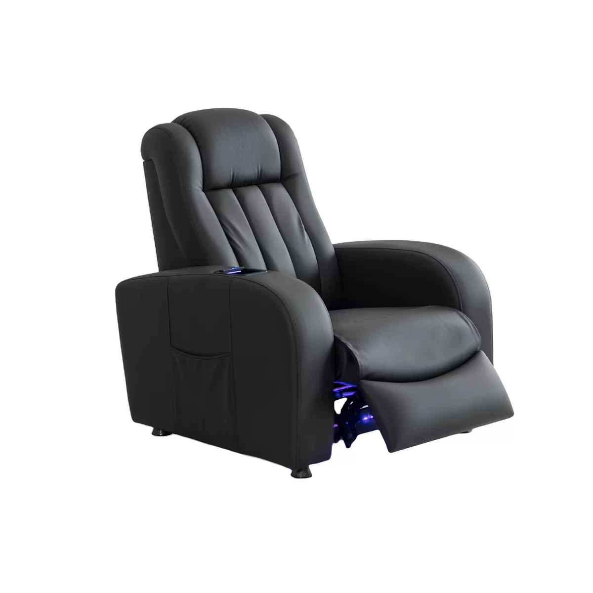 siesta reclining sofa vip theater seating led lights usb port cooler cup holder 6