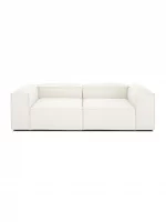 soft modular sofa 2 modules off white linen 7