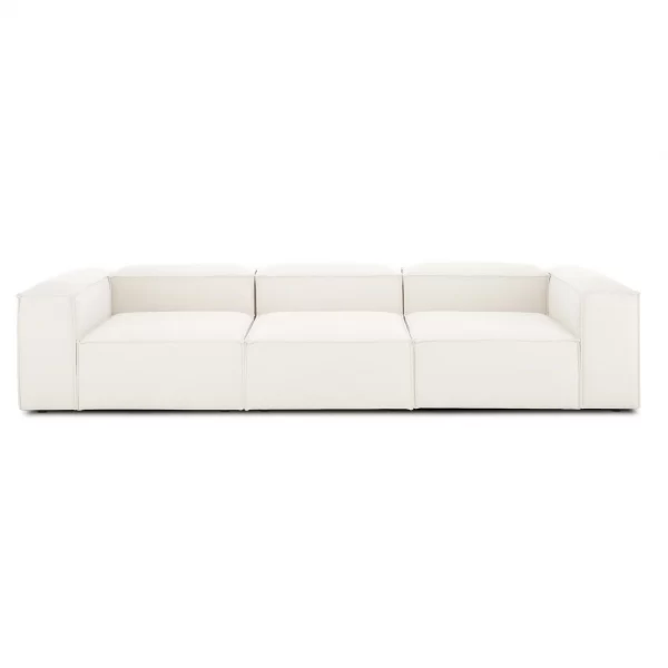 soft modular sofa 3 module off white linen 5