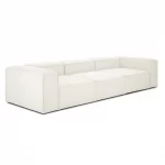 soft modular sofa 3 module off white linen 6