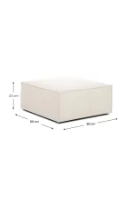 soft ottoman off white linen 4