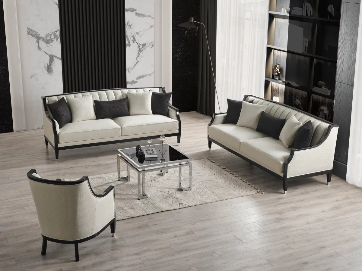 viva sofa set luxury modern 2 triple 1 single set sofaturkey 14 scaled